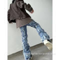 Ripped Slim Fit Fitted Stacked Jeans Men